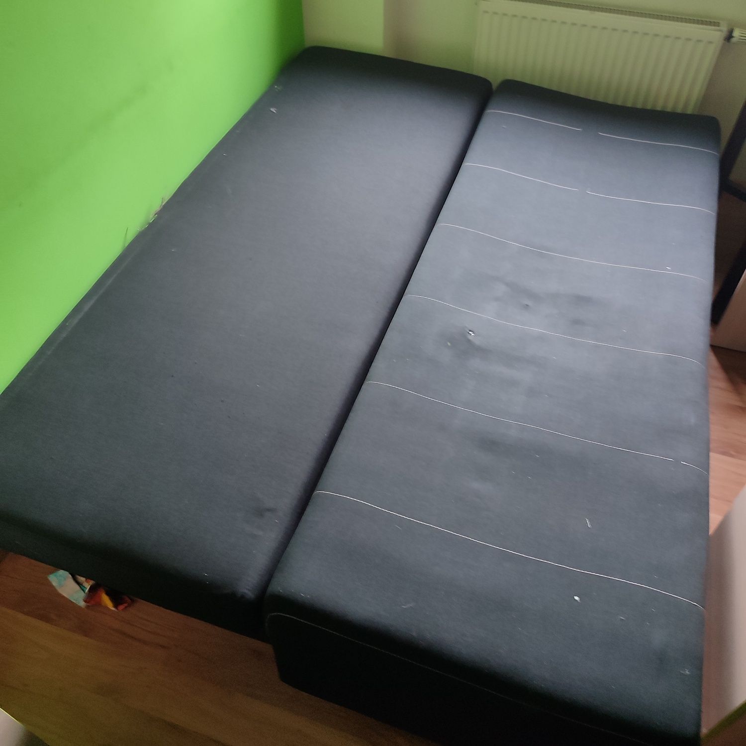 tapczan kanapa łóżko pojemnik materac do spania wersalka rozkładana 90