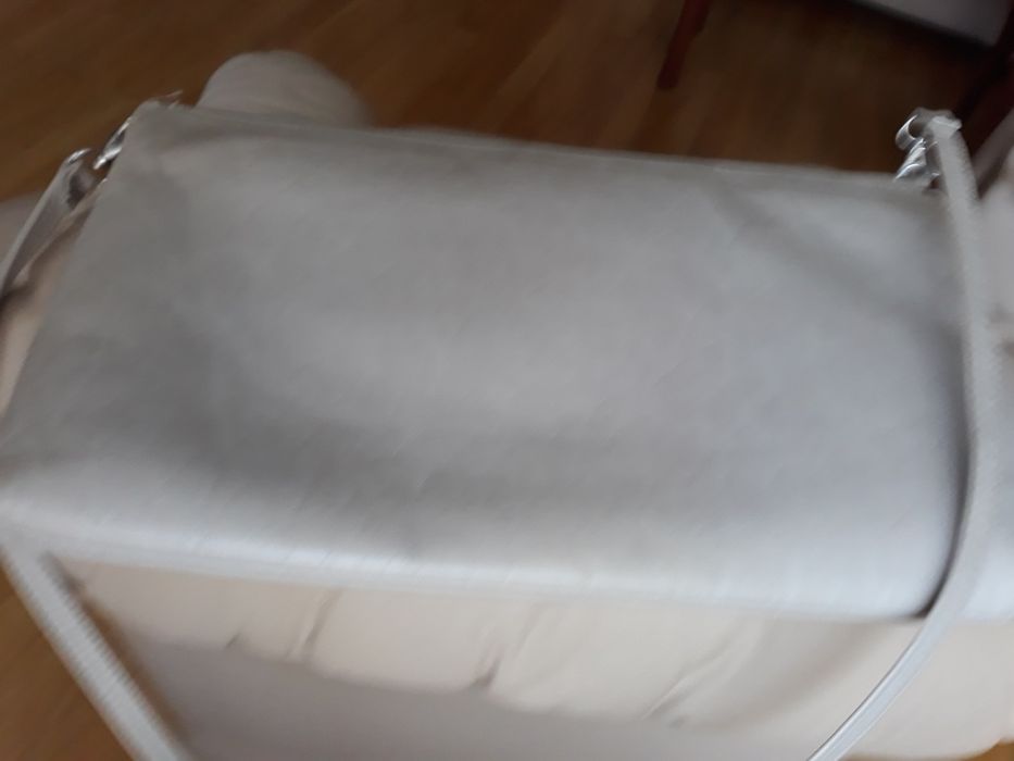 Клатч светло-бежевый из натуральной кожи, производство Польши