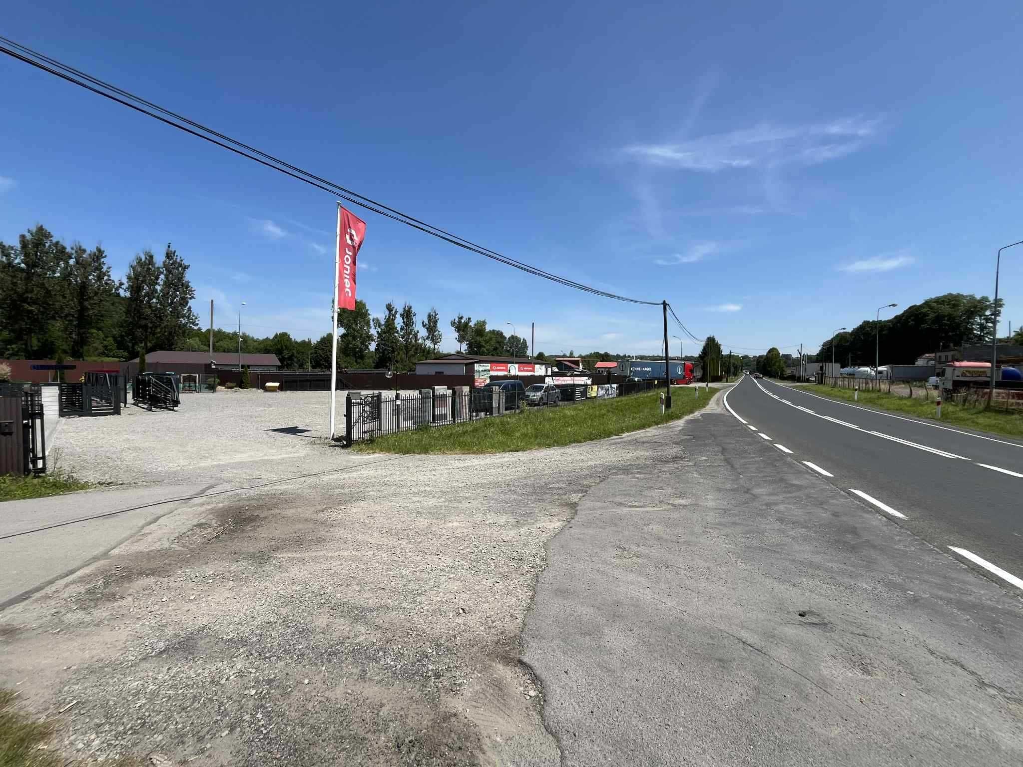 Plac na wynajem utwardzony DK28