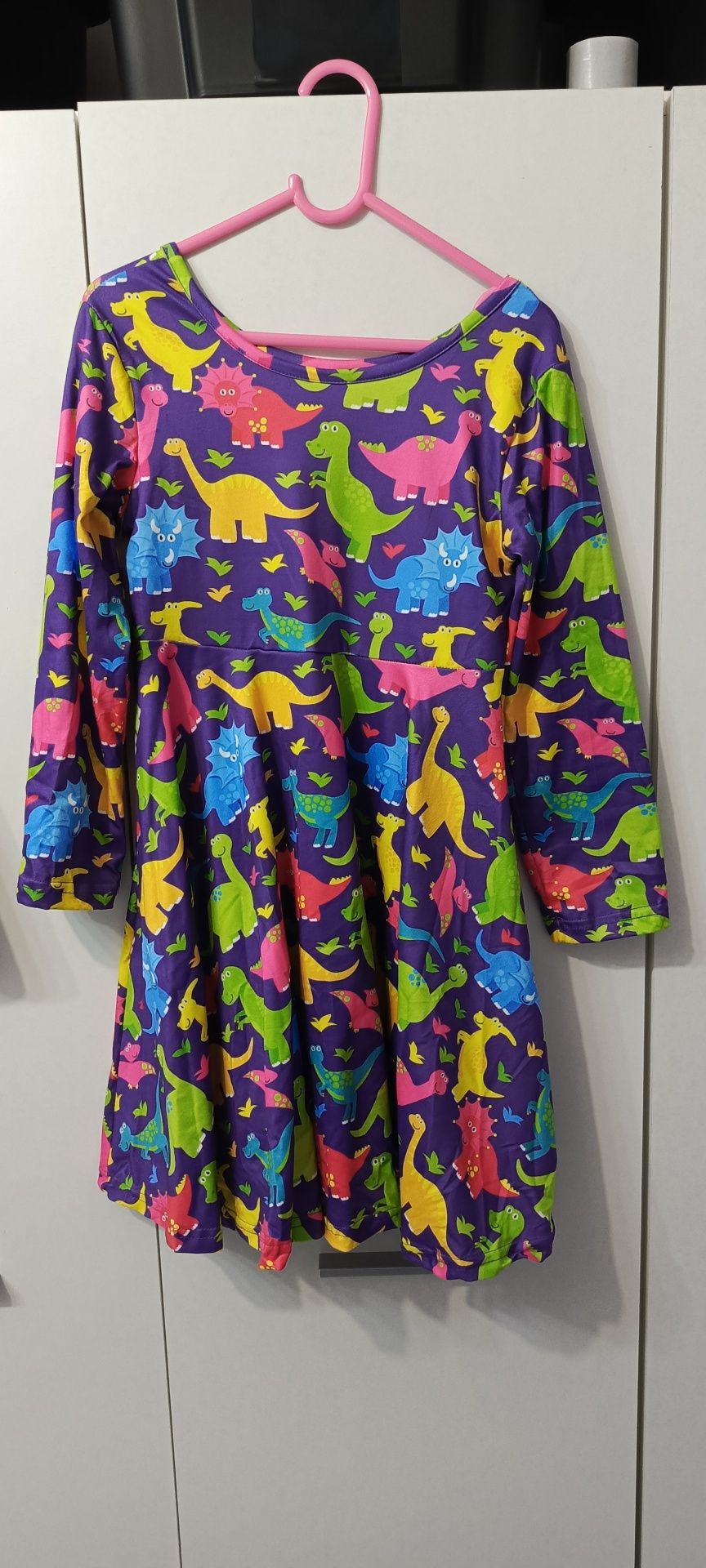 Sukienka Dinozaury 8-9 lat