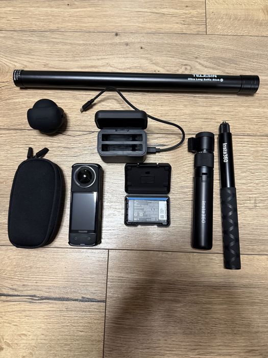Kamera Insta360 X4 duży zestaw gwarancja kamera sportowa