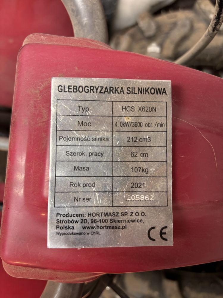 Glebowgryzarka HORTMASZ HGS X620N