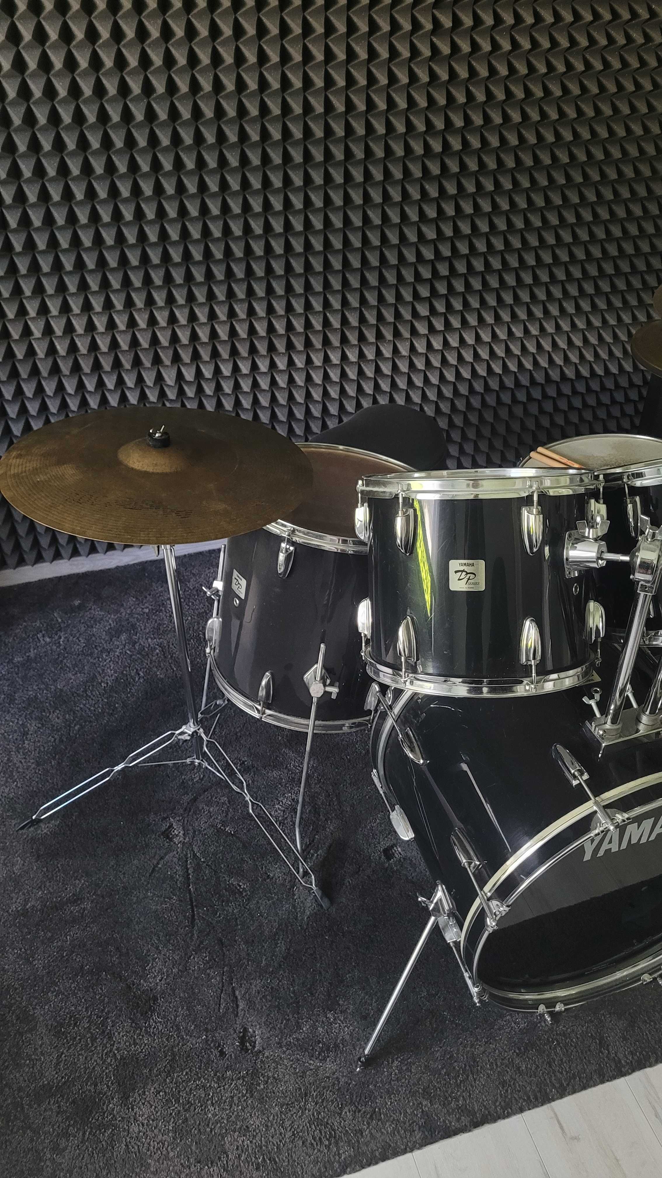 Perkusja YAMAHA DP series made in Taiwan + Hi-Hat meinl + ride i crash