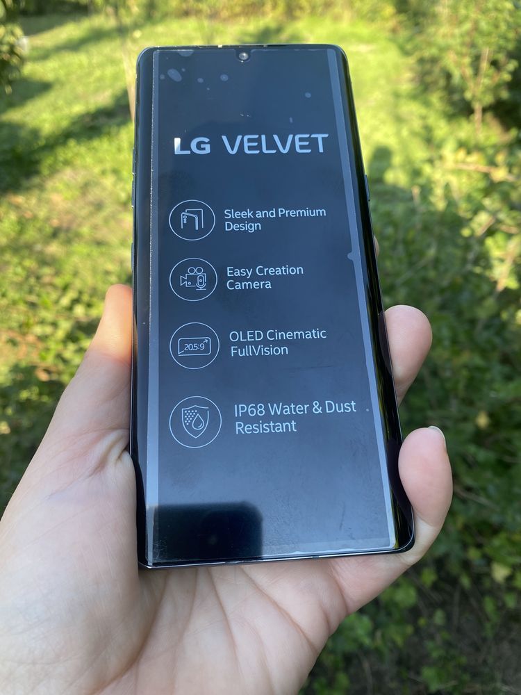 Продам новий LG G9 Velvet ThinQ +чехол та захисне скло в подарунок