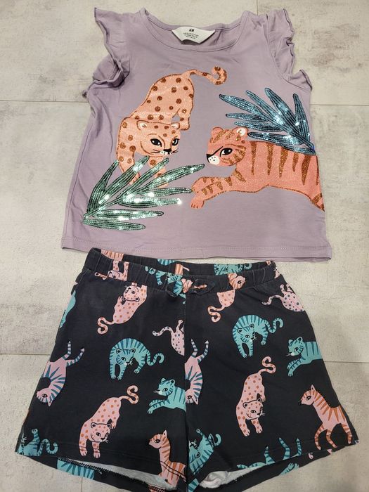 Komplet H&M letni tygrysy
