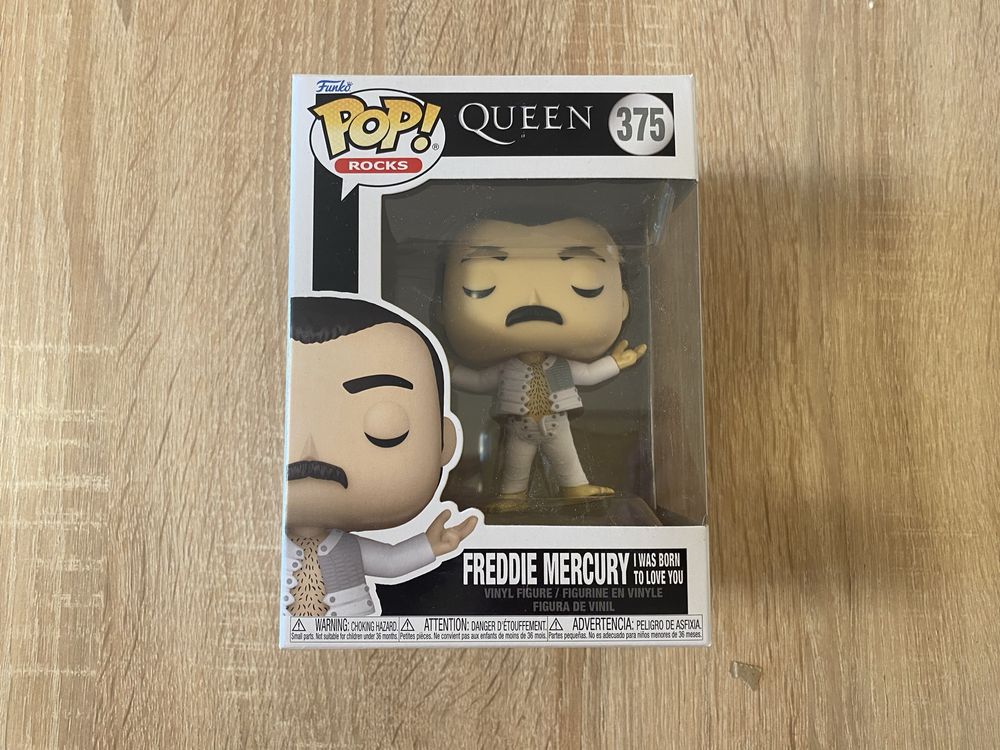 Nowa Figurka Freddie Mercury 375 Queen Rocks Funko POP! Vinyl