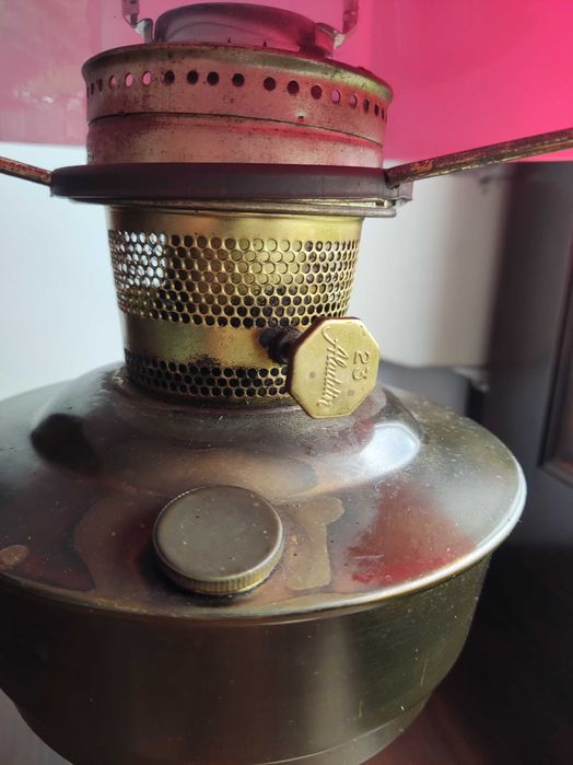 Ogromna kompletna lampa naftowa aladdin 23 nr 2
