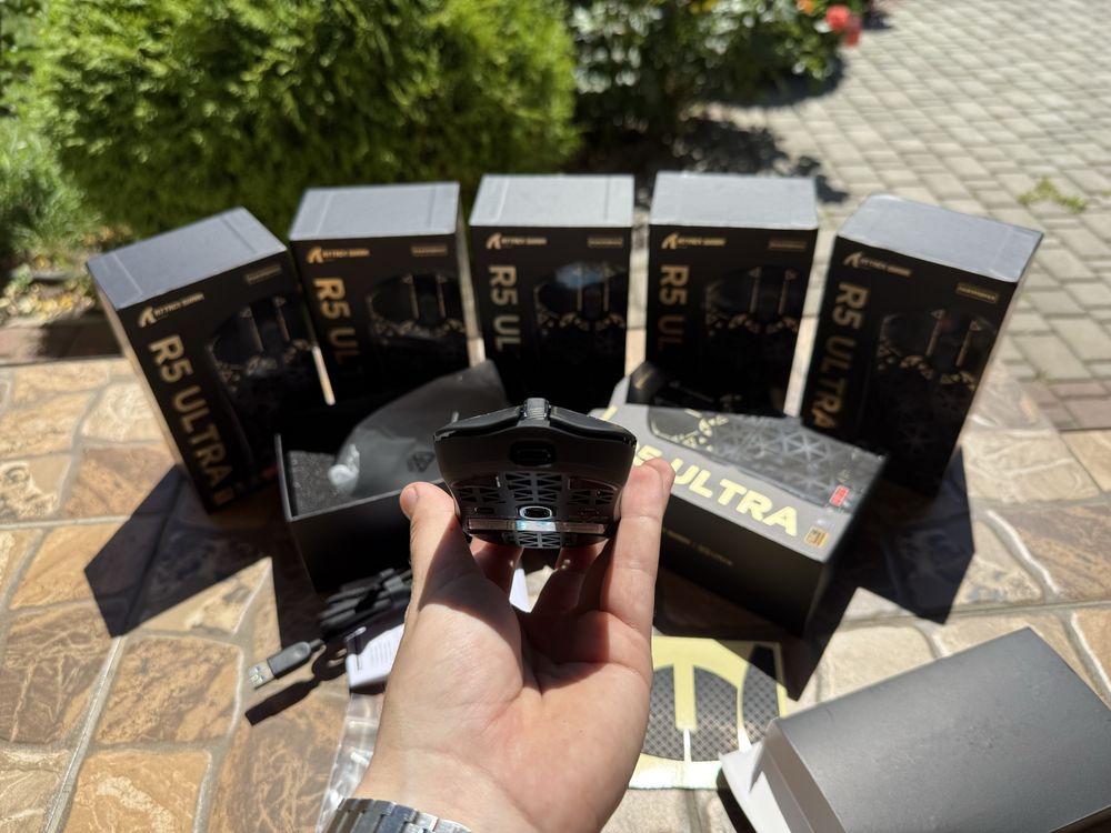 ‼️Attack Shark R5 Ultra 39g, зроблена з карбону‼️ЦІНА ПОСТАЧАЛЬНИКА‼️