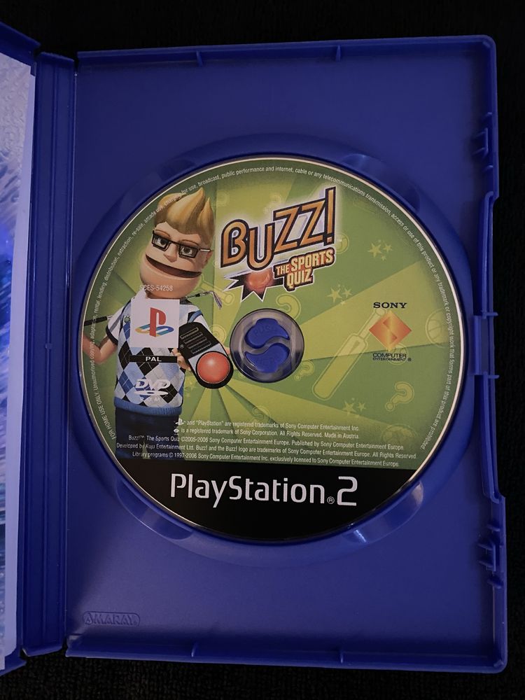 Buzz Sports Quiz Ps2