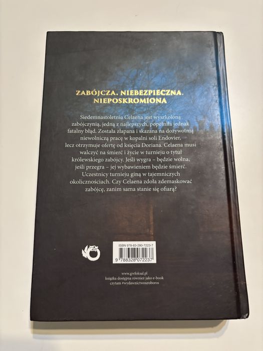 "Szklany Tron" tom 1 Sarah J. Maas