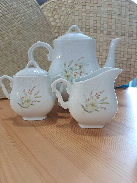 Serviço de chá - Vista Alegre (12 chávenas)