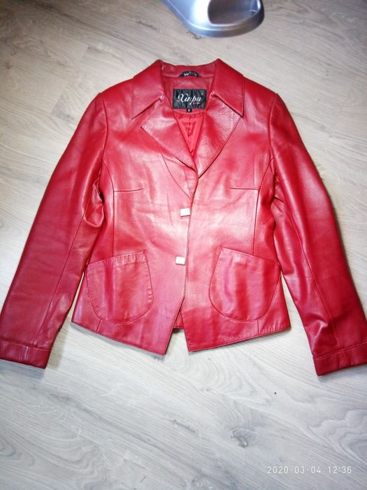Кожанный жакет