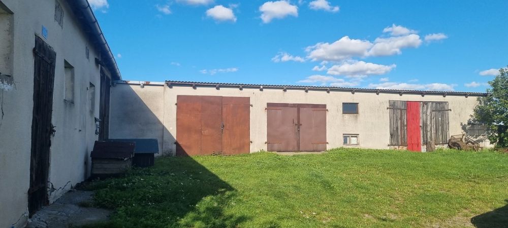 Dom 106m² z działką 1,84 ha, stodołą i garażami – Kamionka, stadnina!