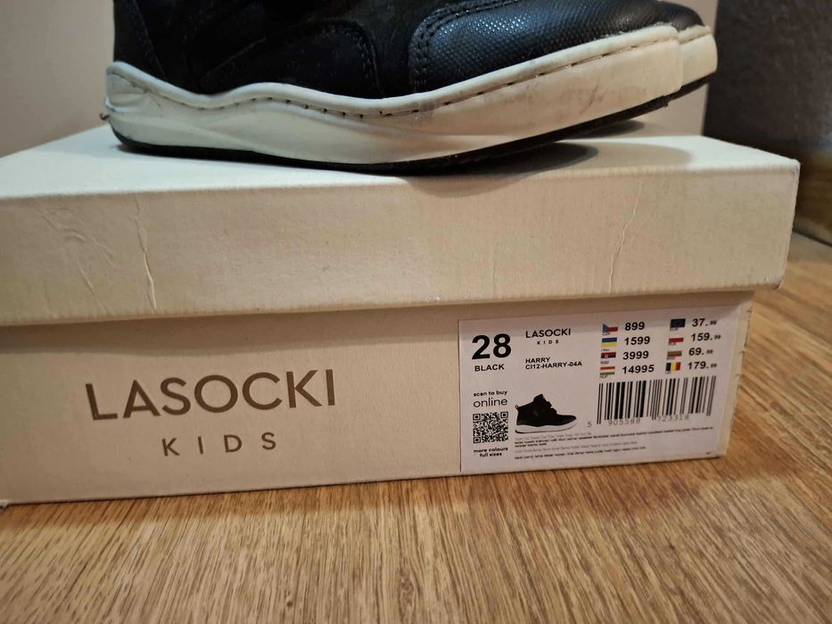 Sprzedam chłopięce botki Lasocki Kids (skórzane)