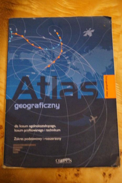 Atlas geograficzny dla szkół średnich