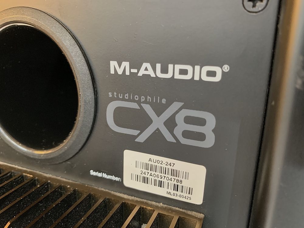 Монітори студійні, колонки студійні, акустична система m-audio cx8