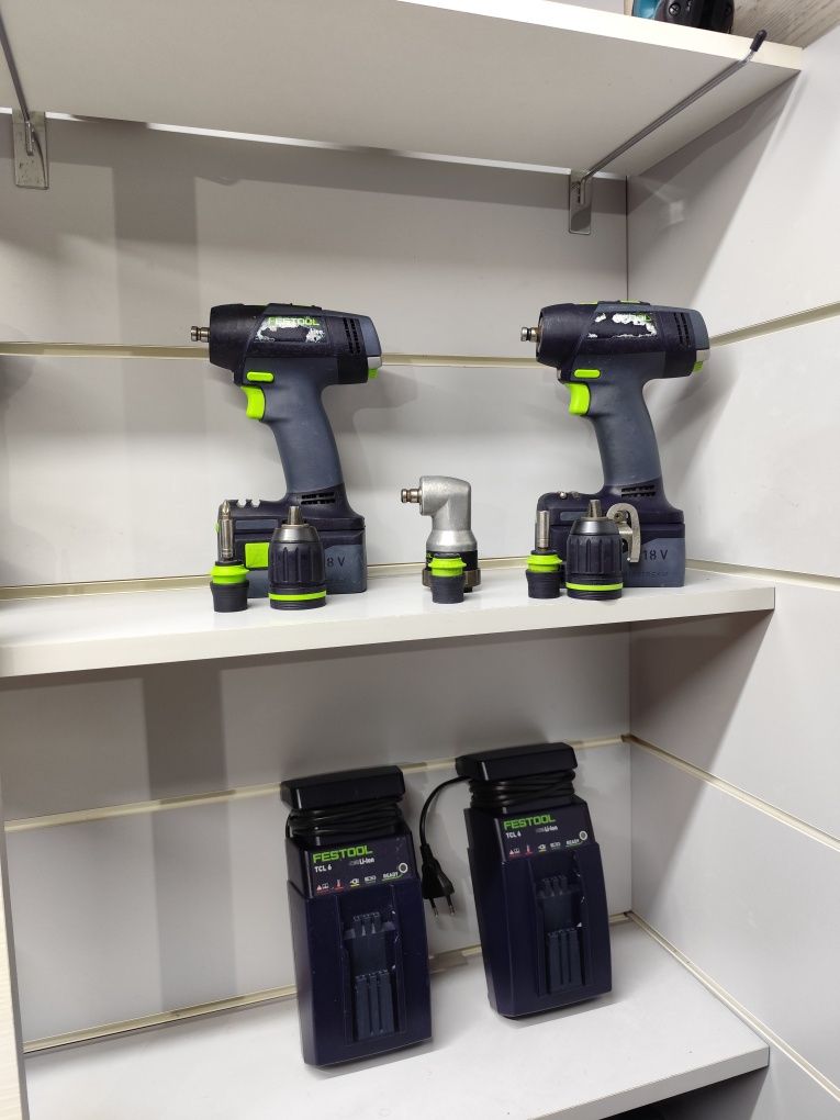 Festool T18+3 безщітковий акумуляторний шуруповерт Фестул