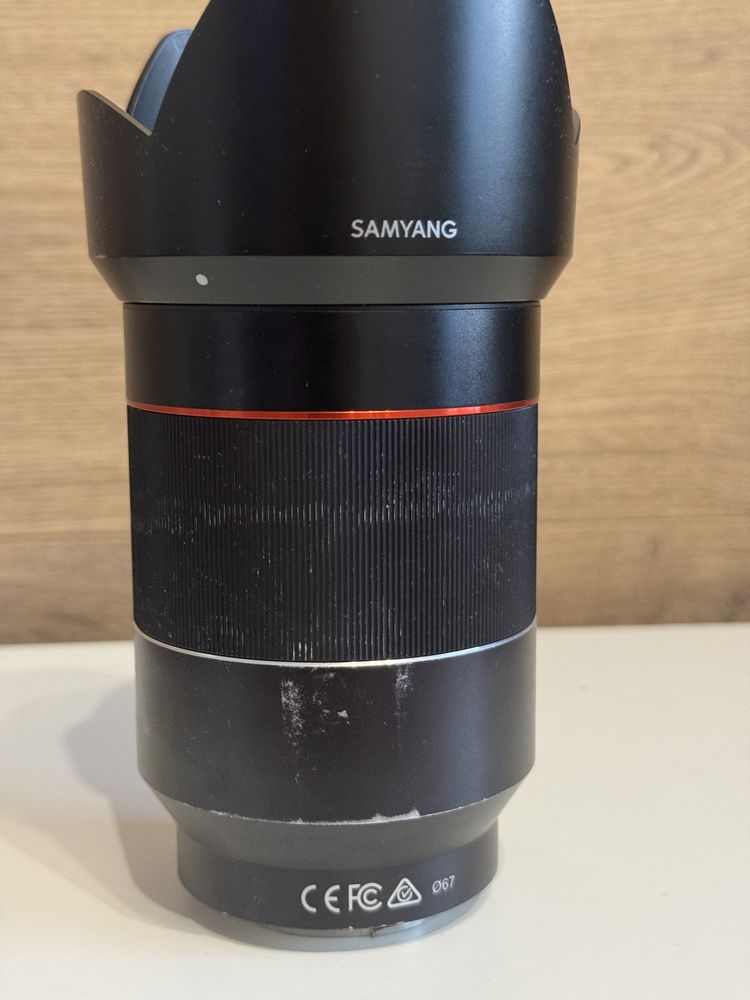 Samyang 35 mm 1.4 Sony e- mount