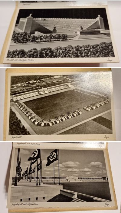 Militaria III Reich Wehrmacht Nuremberg Postais .