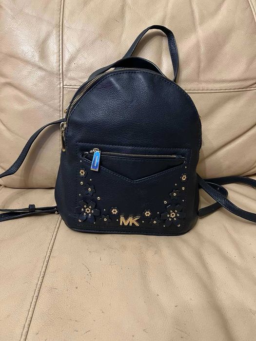 шкіряна сумка рюкзак Michael Kors