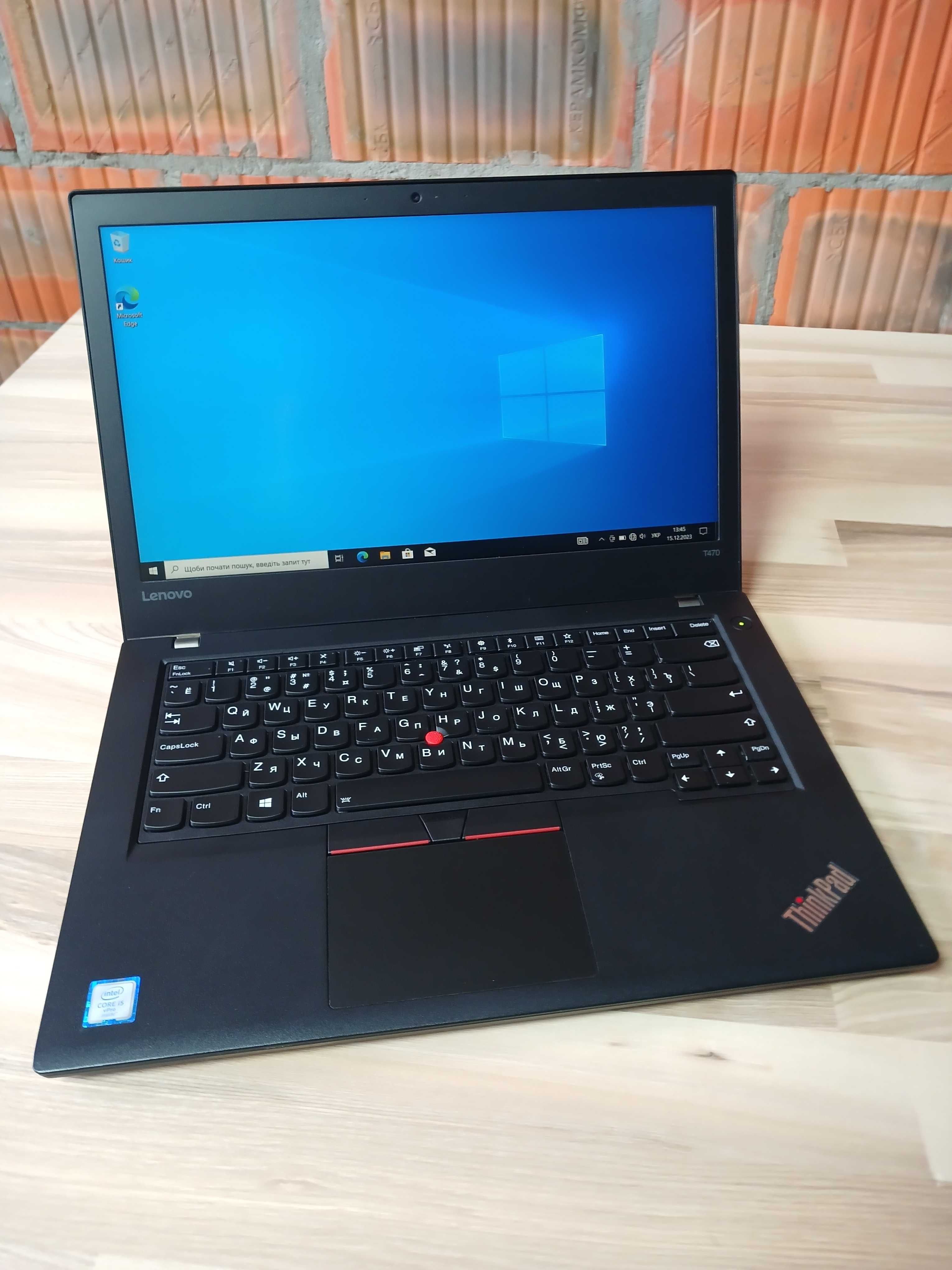 Ноутбук Lenovo Thinkpad T470 i5-6300 / 8 Gb RAM / 256 Gb SSD