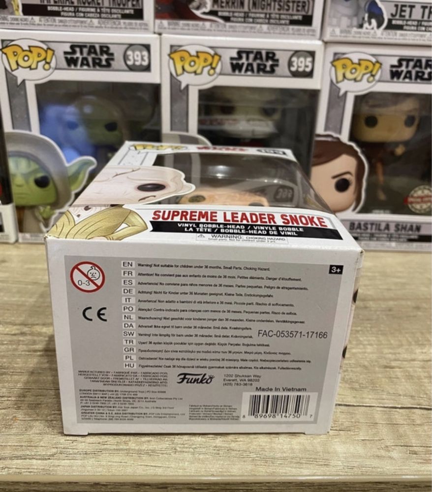 Funko Pop Star Wars 199 Supreme Leader Snoke