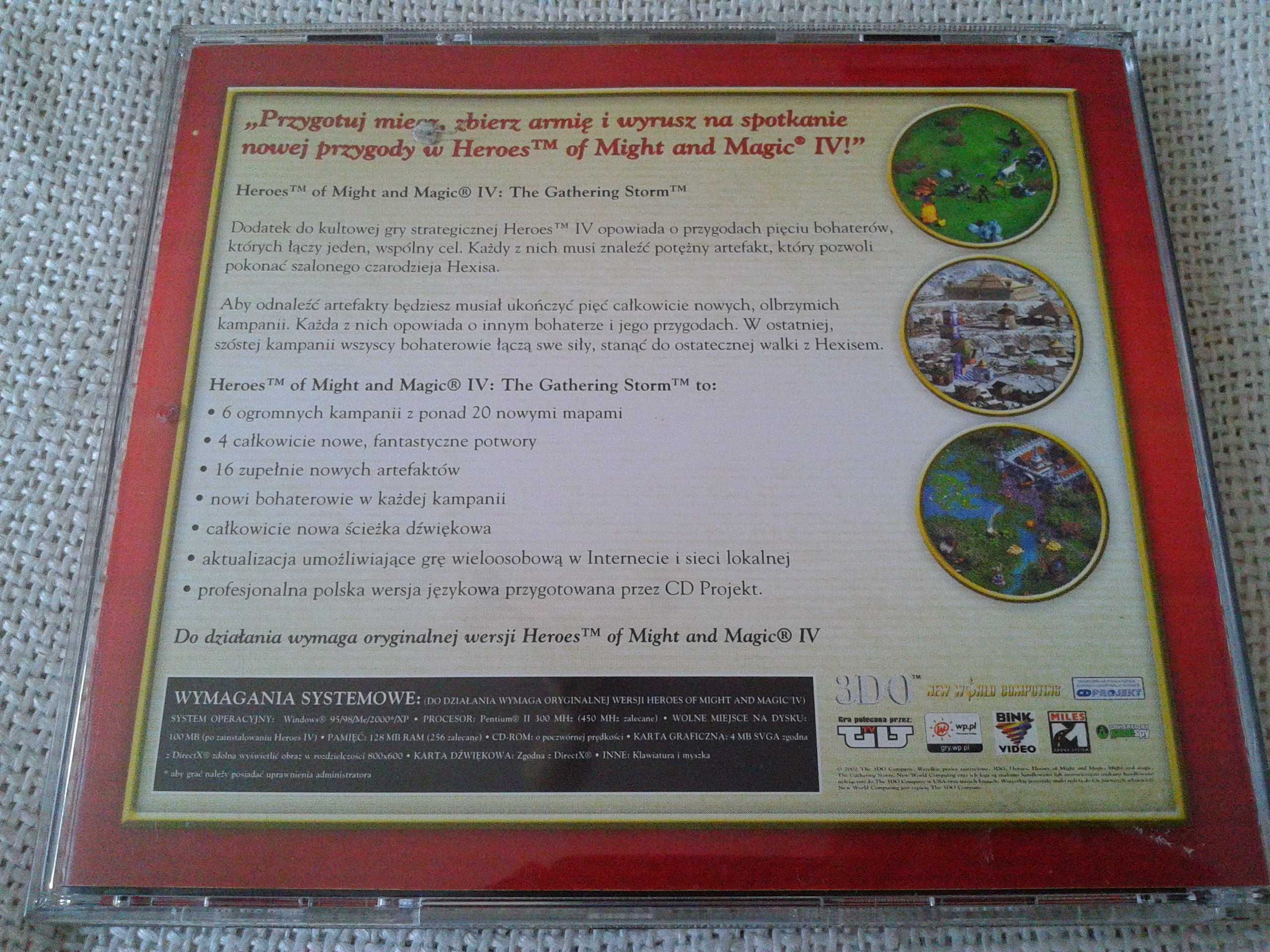 Heroes of Might and Magic IV, The Gathering Storm  PC