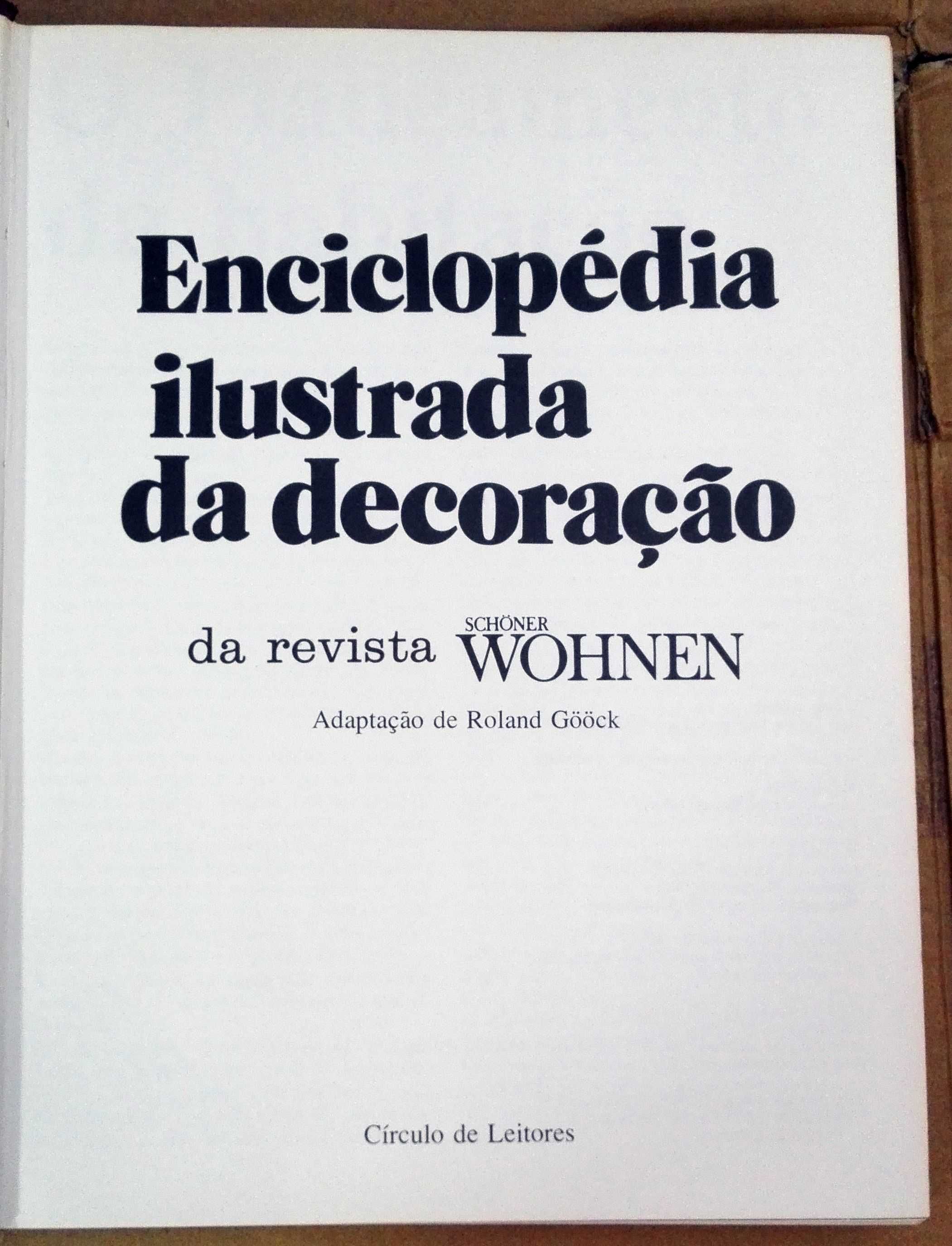 Livro Enciclopédia Ilustrada da Decoração