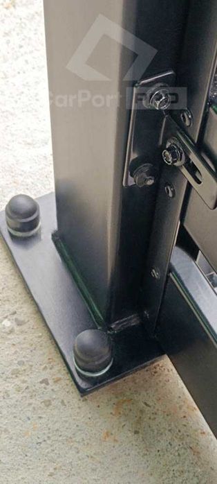 CarPort PREMIUM - wiata samochodowa 6x6 - antracyt   CP116
