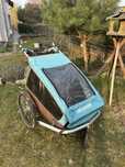 Przyczepka rowerowa croozer kid 2 amortyzacja