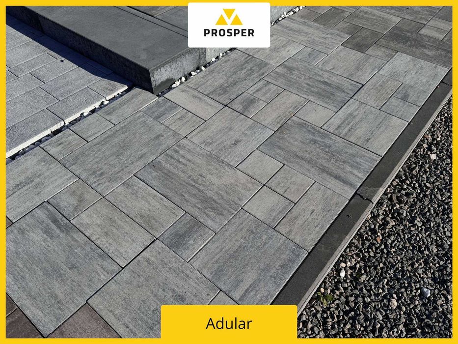 PROMOCJA Kostka brukowa TOLEDO 6cm POLBRUK nowoczesna Adular Nerino