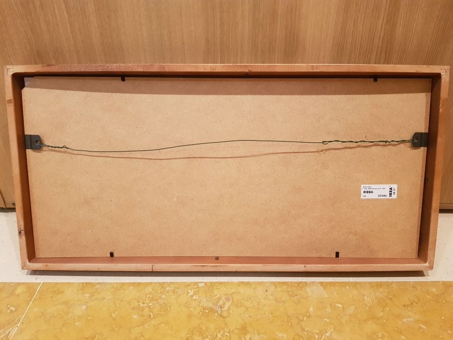 Moldura  3 Fotos RIBBA IKEA Castanho