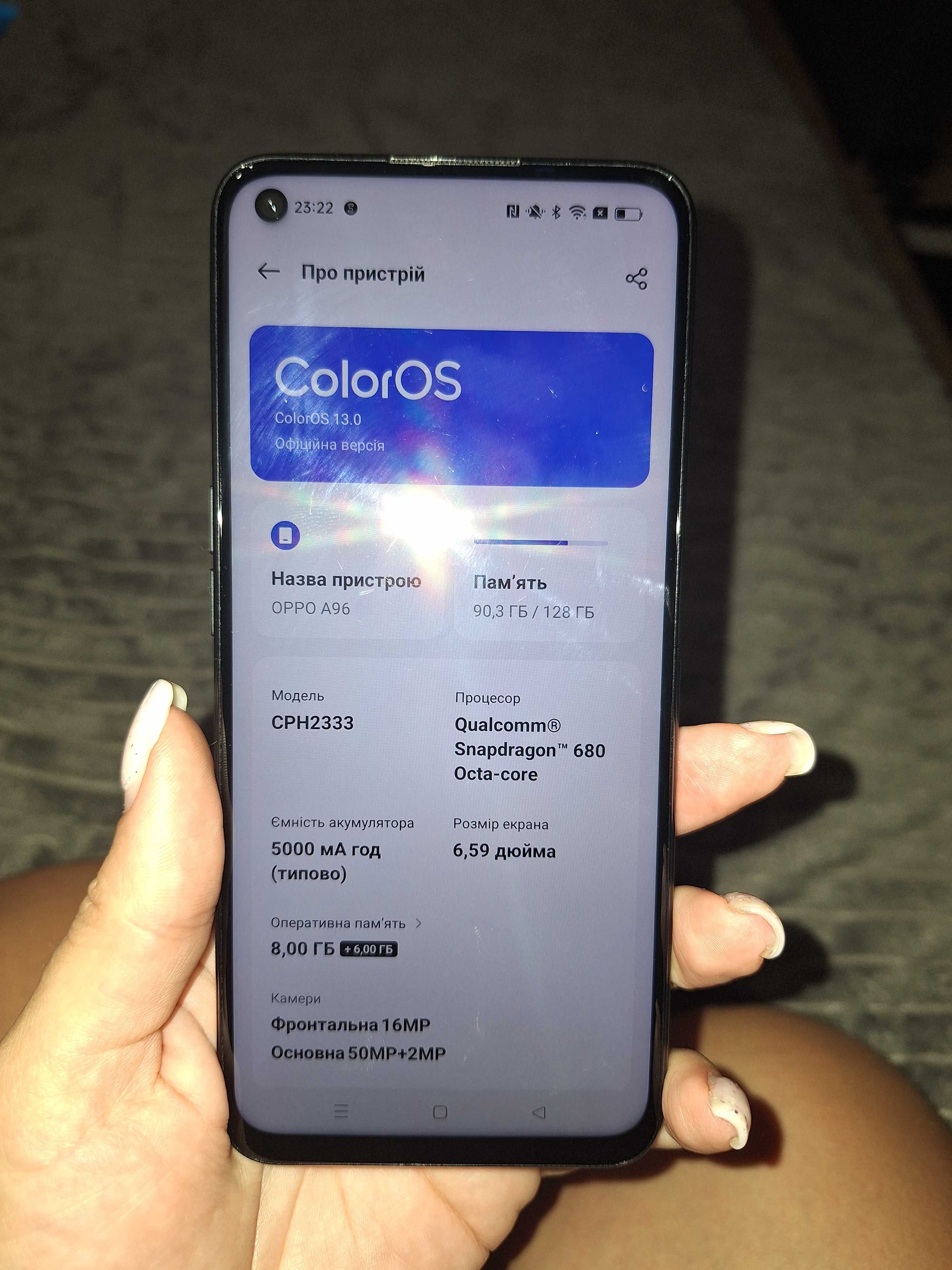 Телефон oppo A96
