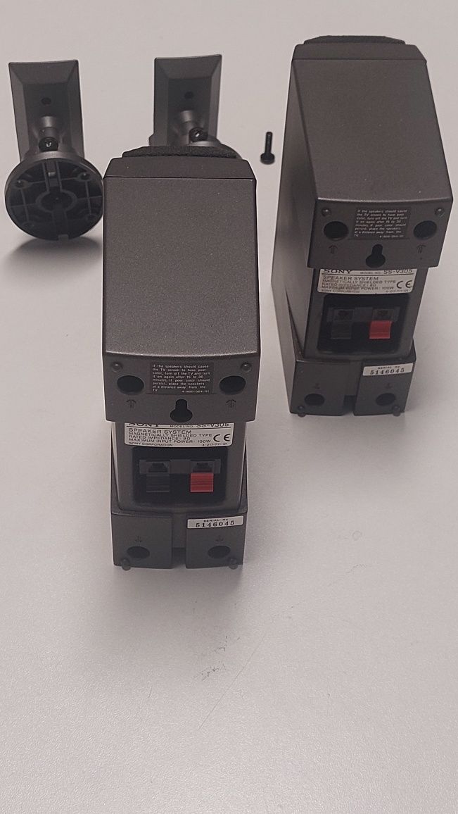 Colunas Sony Surround SS-V305 com Suportes Parede