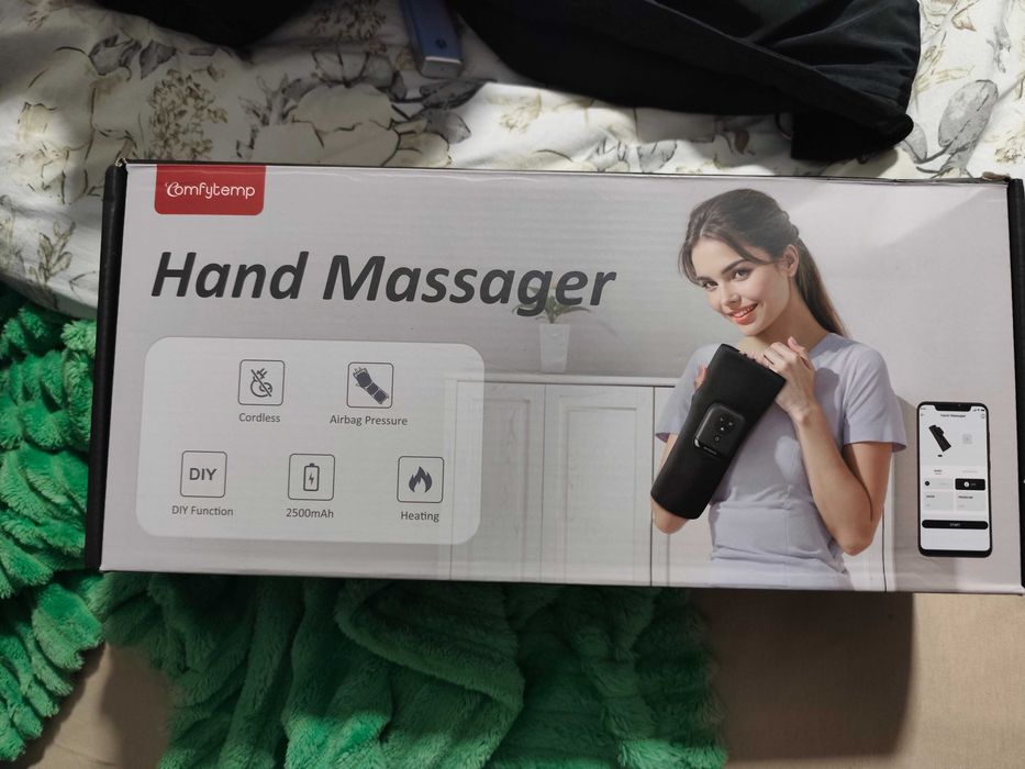 Masażer ręki podgrzewany