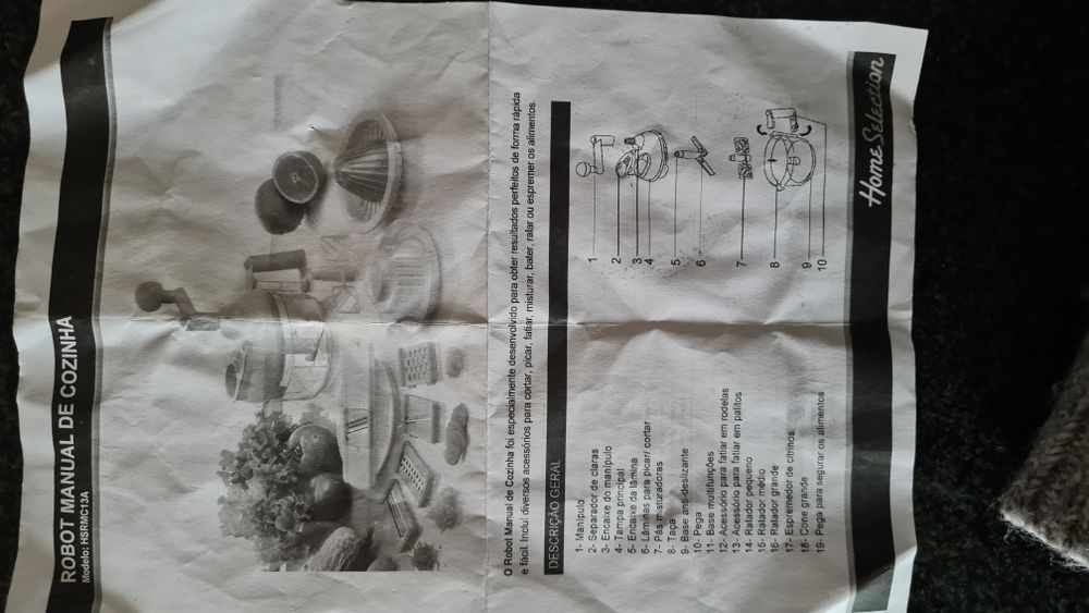 Robot manual de cozinha
