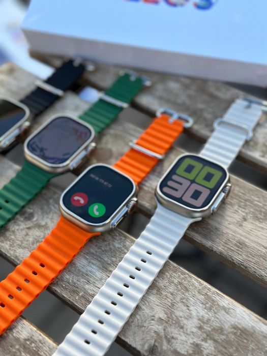 Умные Смарт 2025 Часы 10 серии Hello Watch 3+ 49mm серые
