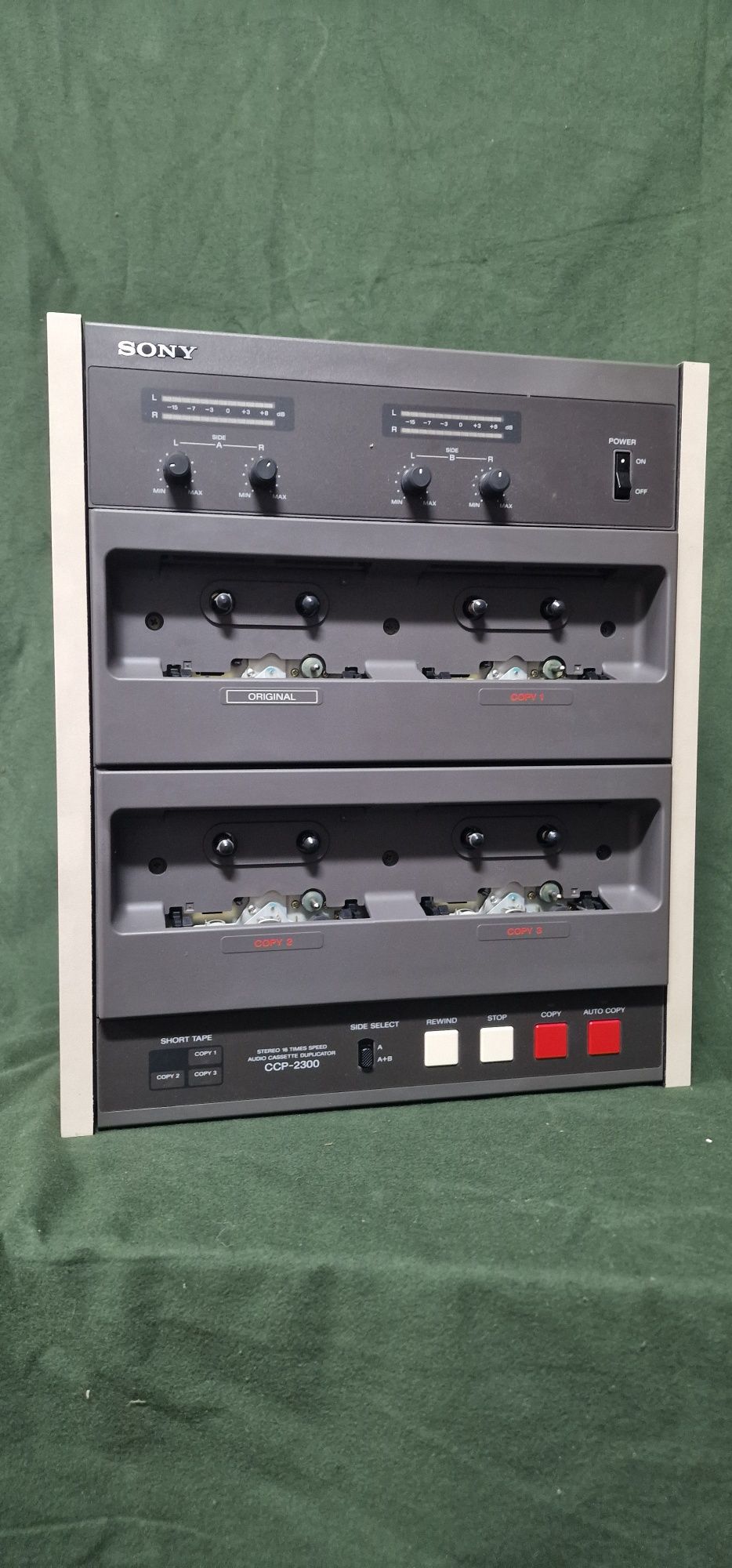 Sony CCP 2300 Tape Duplicator - No Walkman
