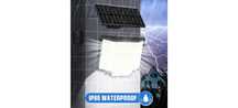 laiteny zewnętrzna lampa solarna z czujnikiem ruchu 155diod led kąt270
