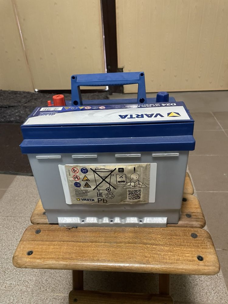 Акумулятор (АКБ) VARTA Blue Dynamic (D43) 60Ah 540A L+ (L2X)