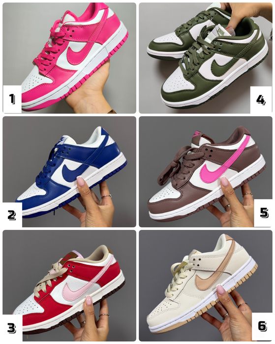 БЕЗ ПЕРЕДОПЛАТ‼️ Жіночі шкіряні кросівки Nike SB Dunk найк сб данк
