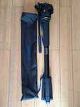 Monopod statyw fotograficzny Benro A48TD z głowicą Manfrotto 701HDV