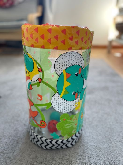Rolo para bebé gatinhar da Infantini - brinquedo Montessori