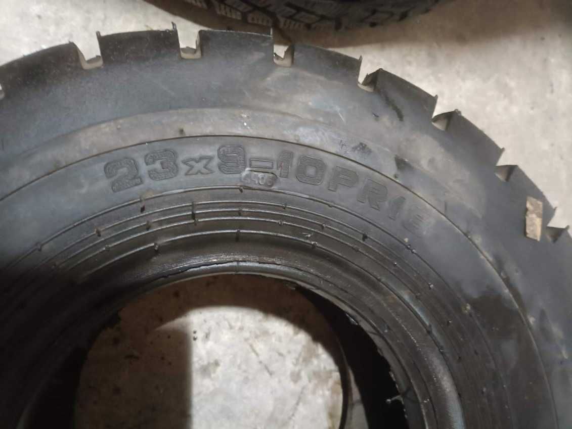 Opona używana do wózka widłowego - 23x9-10 PR 18
