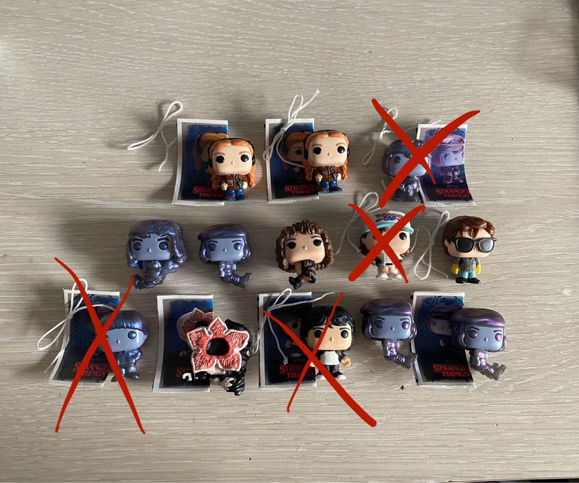 Kinder joy stranger things funko pop Обмін/продаж