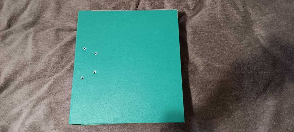 Папка для бумаг Папка реестратор зеленая для документов сегрегатор