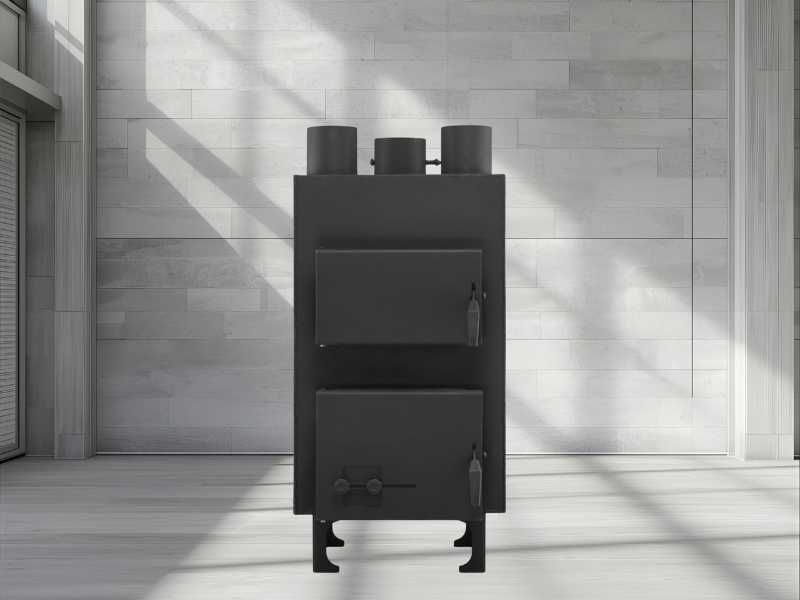 Piec nadmuchowy z nadmuchem dmuchawa HIGHER o mocy 20 kW ECODESIGN