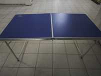 Mesa de ping-pong com acessórios