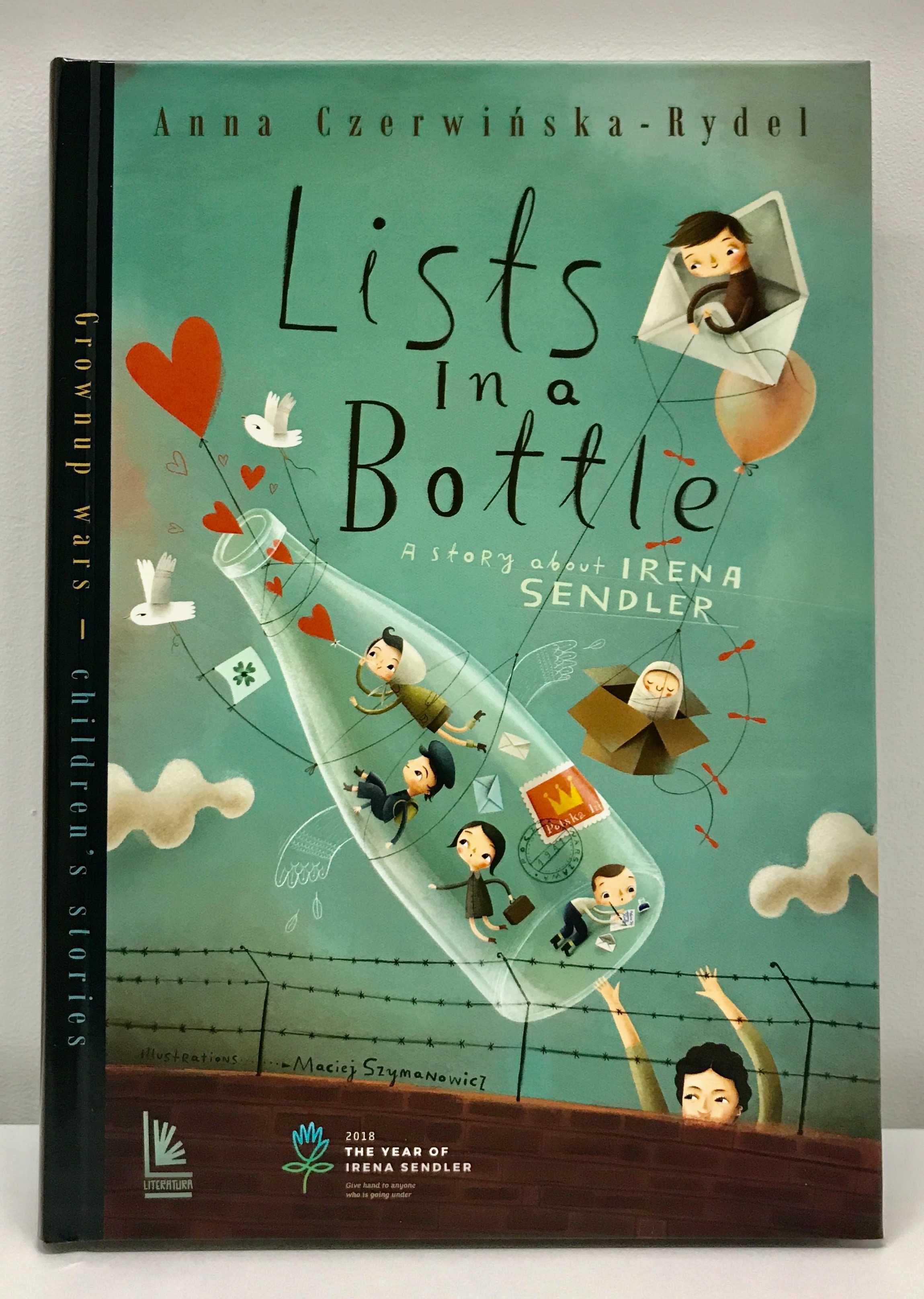 Książka Lists In A Bottle A Story About Irena Sendler jęz. ang.