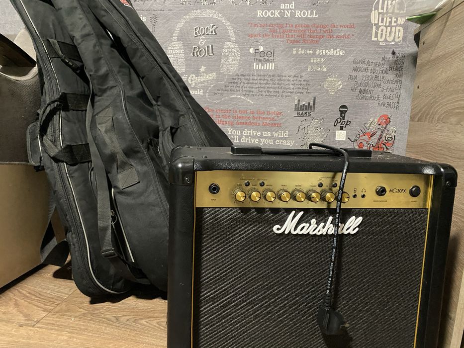 продам комбік marshall mg30fx з ефектами